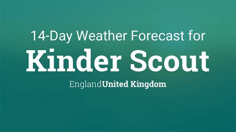 Kinder Scout, England, United Kingdom 14 day weather forecast