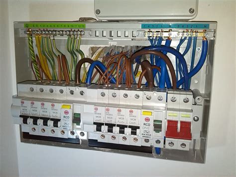 Electrical Wiring Diagram For Kitchen Consumer Wiring Unit Diagram ...