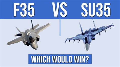 F35 vs SU35 - which would win? - YouTube