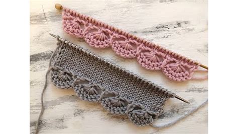 Knitting Decorative Edge You Will Love - CrochetBeja