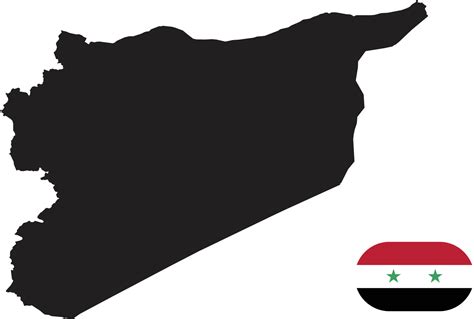 map and flag of Syria 11175282 Vector Art at Vecteezy