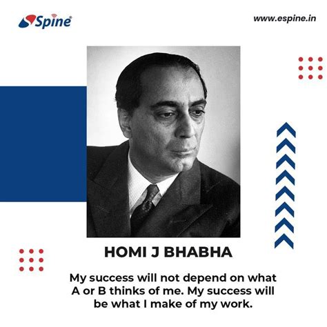 Homi J Bhabha | Indian Scientist | Life choices quotes, Choices quotes ...