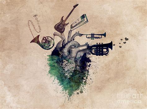 I love music - Music my love Digital Art by Justyna Jaszke JBJart - Fine Art America