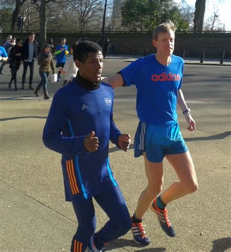 Haile Gebrselassie - running with a Legend