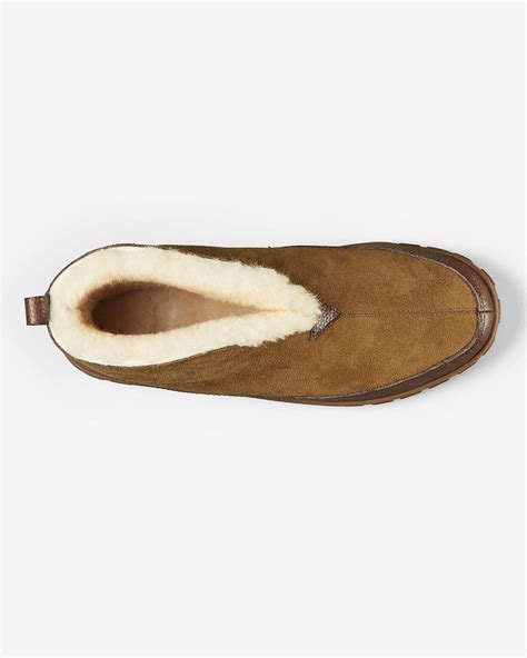 Eddie Bauer Men's Shearling Boot Slippers - ShopStyle