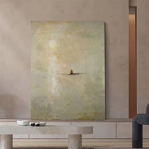 minimalist landscape acrylic painting minimalist landscape art for living room