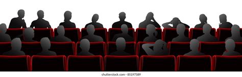 Movie Theater Silhouette Images, Stock Photos & Vectors | Shutterstock