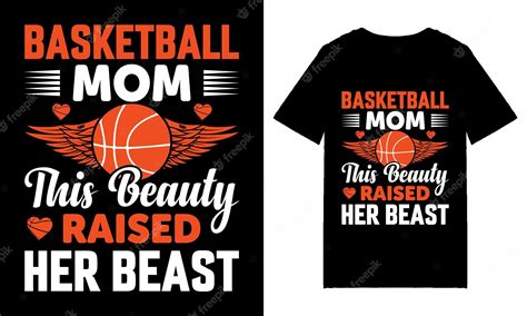 Premium Vector | Basketball t-shirt design, basketball quotes ...