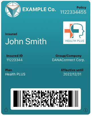 Digital Insurance card for eWallet | DANAconnect