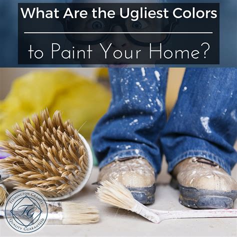 What Are the Ugliest Colors to Paint Your Home? - Flemington Granite