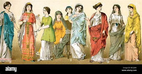 Ancient Roman Clothing Women High Resolution Stock Photography and ...