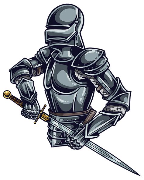 Knight in Armor clipart. Free download transparent .PNG | Creazilla