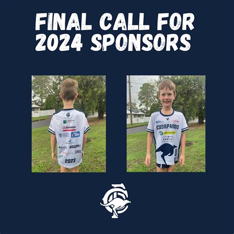 FINAL CALL FOR 2024 SPONSORS!