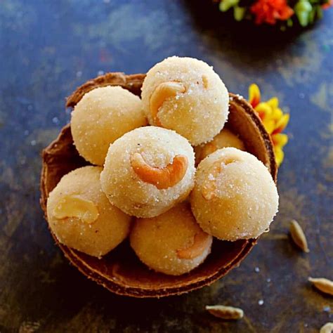 Soft Rava Ladoo Recipe - Madhu's Everyday Indian