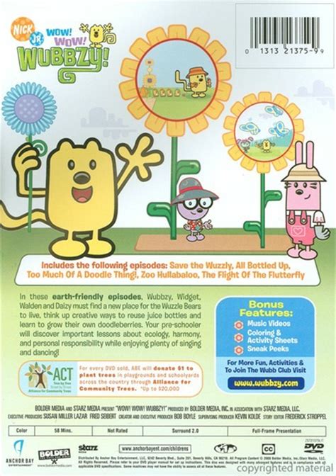 Wow! Wow! Wubbzy!: Wubbzy Goes Green (DVD 2010) | DVD Empire