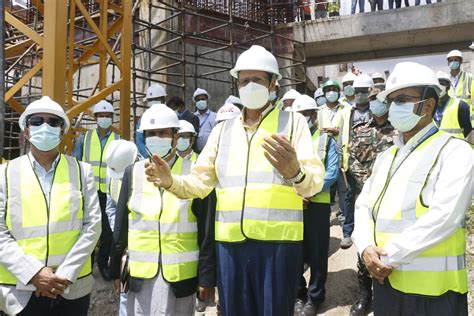 Speaker inspects under-construction Federal Parliament Building | Onine ...