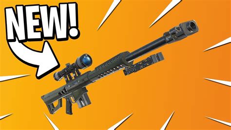 THE *NEW* HEAVY SNIPER RIFLE IN FORTNITE! - YouTube