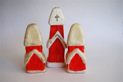 Vintage Christmas Church Candles - Etsy