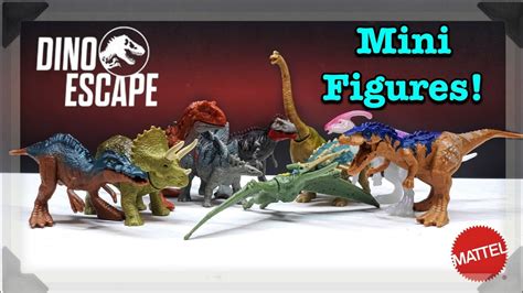 2021 Mattel Jurassic World mini figures Review!! Irritator! Siats! Tarbosaurus! & more! Dino ...