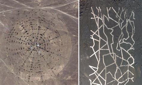 Gobi Desert Google Map mystery explained: Objects are most likely spy satellite targets | Daily ...