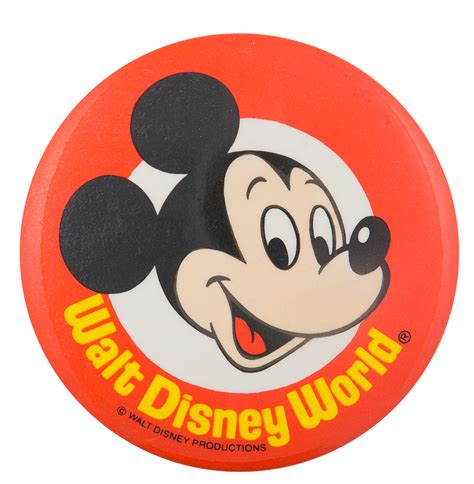 Walt Disney World Mickey Mouse | Busy Beaver Button Museum