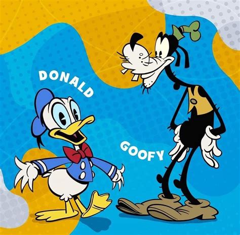 Donald duck & Goofy | Disney characters wallpaper, Goofy pictures, Mickey mouse and friends