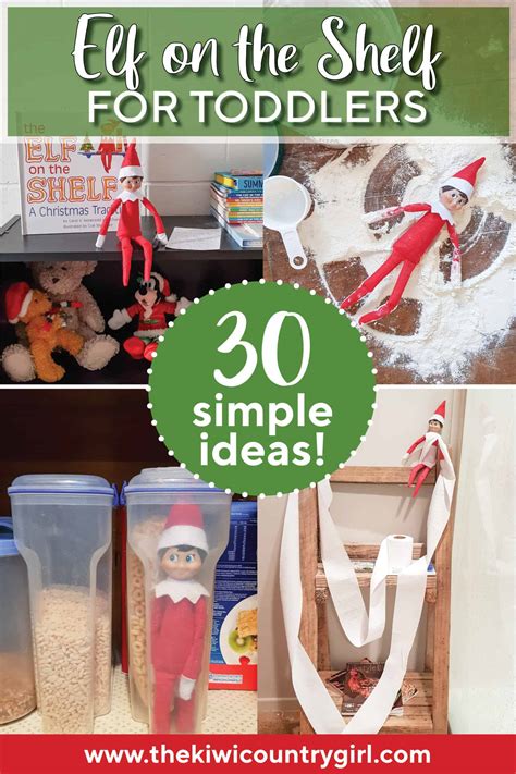 Elf on the Shelf ideas for toddlers | The Kiwi Country Girl