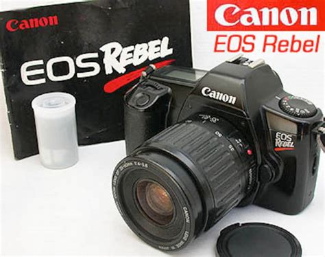 CANON EOS REBEL Film Camera W/zoom Lens Great Student Camera - Etsy