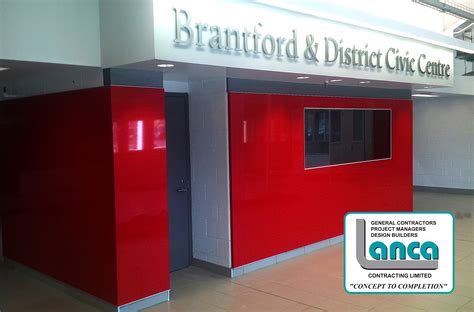 Brantford Civic Centre – Renovations now complete – LANCA Contracting Ltd.