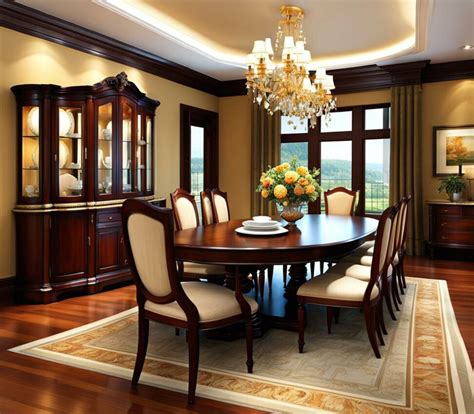 Furnish Your Dining Room in Style with an Oval Wood Table - Corley Designs