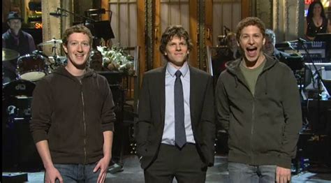 Mark Zuckerberg confronts Jesse Eisenberg on SNL | Salon.com