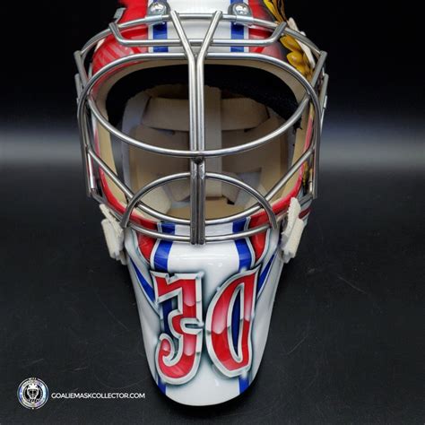 Igor Shesterkin Unsigned Goalie Mask Team Russia – Goalie Mask Collector