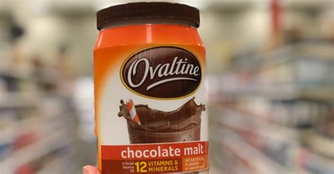 40% Off Ovaltine Drink Mix at Target (Just Use Your Phone)