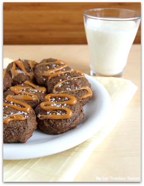 Salted Chocolate Caramel Cookies