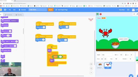 Beginners Guide to Scratch Lesson 9 GAME OVER - YouTube