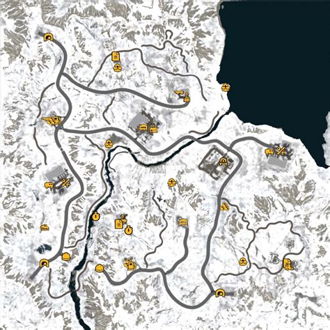 SnowRunner SnowRunner Map (Cartes)