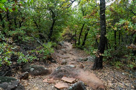 Hiking the Orange Loop Trail at Medicine Park, Oklahoma - James Johnston