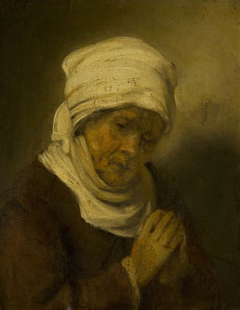 Praying Woman by Rembrandt | USEUM