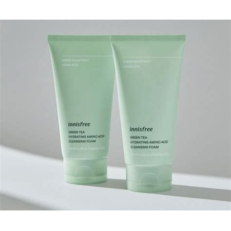 INNISFREEGreen Tea Hydrating Amino Acid Cleansing Foam - Glow Time