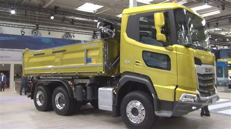 DAF XFC 530 FAT 6x4 Meiller-Kipper Tipper Truck (2023) Exterior and Interior - YouTube