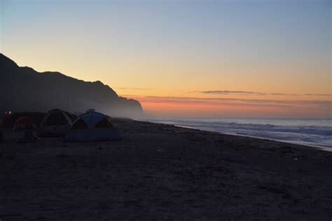 Heaven on Earth: Beach Camping in Malibu