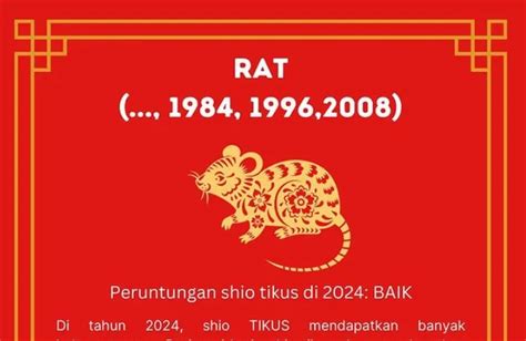 Keunggulan Shio Tikus di Tahun Naga 2024, Paling Berwawasan - Suara Lamaholot