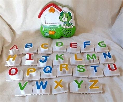 Leapfrog Fridge Phonics Scout Dog House Complete Set Letters Magnetic Alphabet Leap Frog, Dog ...