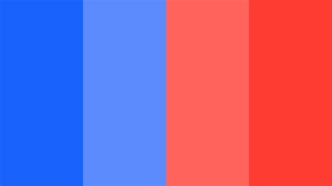 Bright Blue And Red Color Palette | Color palette bright, Red colour ...