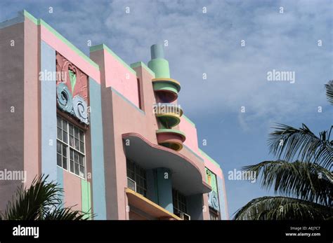 South Beach Art Deco Miami Florida Stock Photo - Alamy