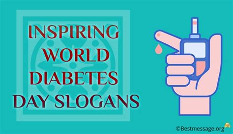 Inspiring World Diabetes Day Slogans, Sugar Slogans