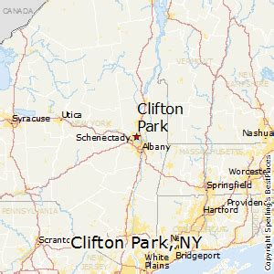 Clifton Park New York Map - Amanda Marigold