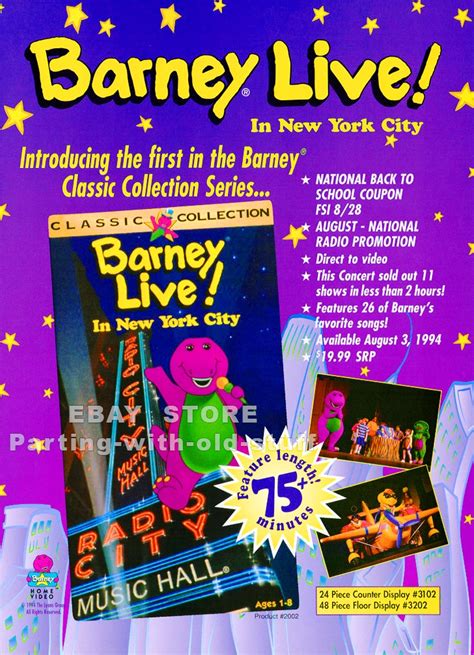 Image - Barney live in new york city promo ad by bestbarneyfan-d65kf99 ...