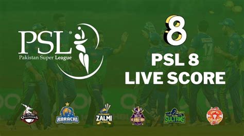 PSL Live Score | Live Scorecard, Commentary & ball by ball Updates