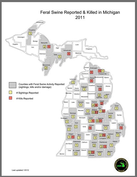 Feral Pig Population Map